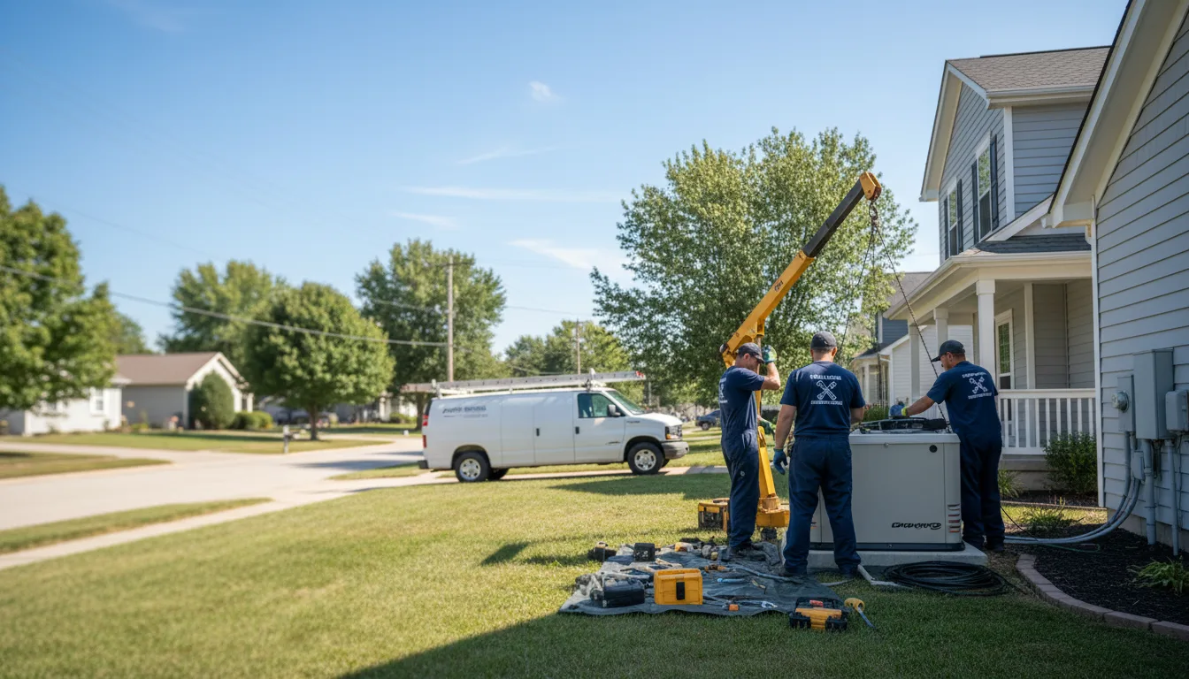 Generator Installation in Pleasant Plains, AR near me